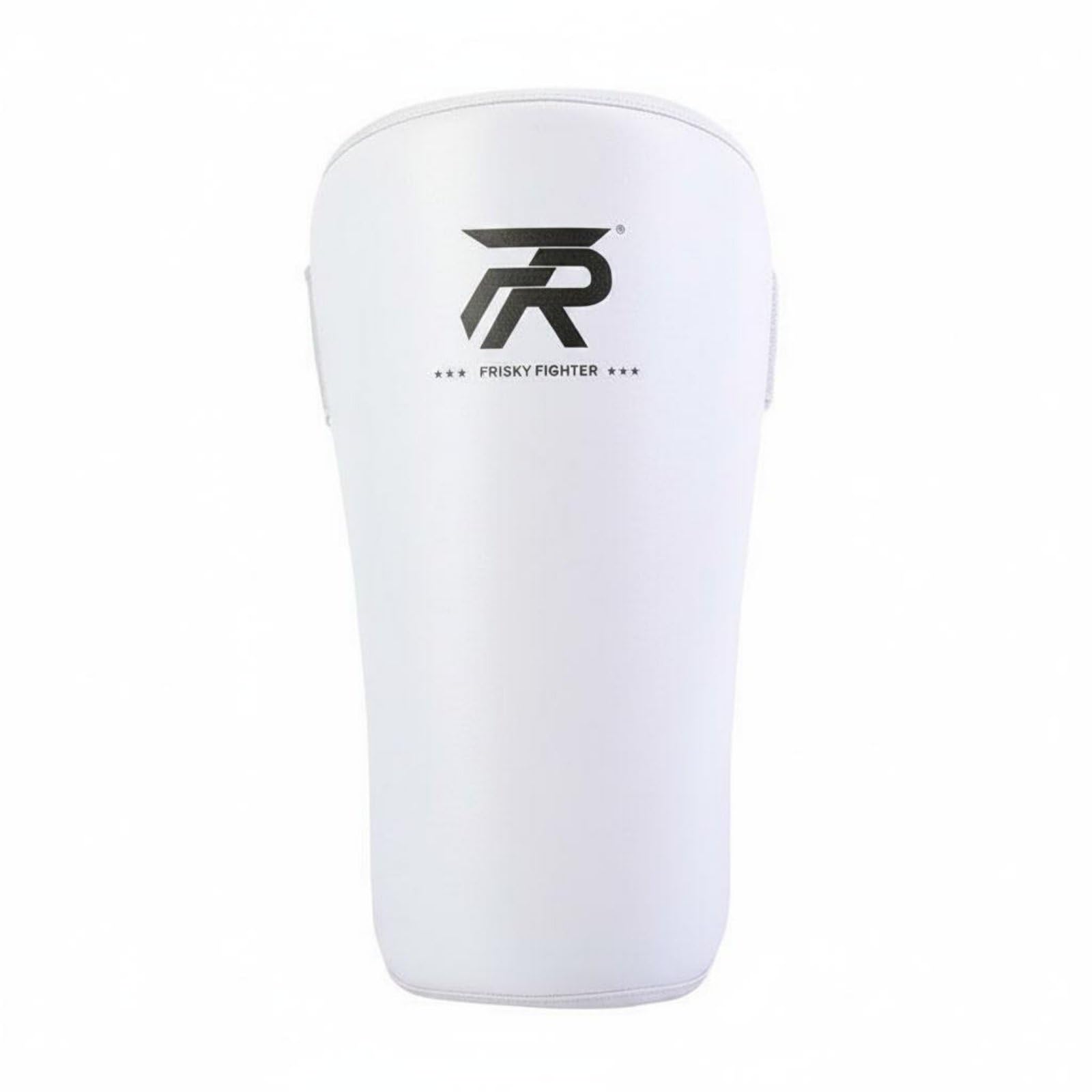 Wear-Resistant Muay Thai Calf Kick Target Microfiber Leather Low Kick Training Pad Thick Padding Boxing Leg Target Secure Hook-and-Loop Straps for Fighters, Coaches, Gym, Dojo, White-picture-28