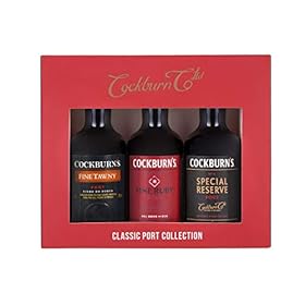 Cockburns Classic Port Selection Gift PackThree 50ml bottles are included in the package.