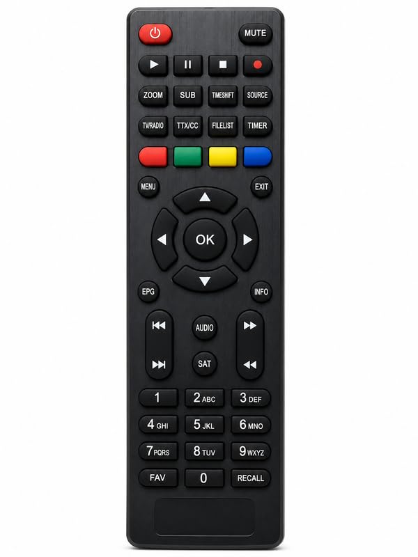 Compatible with Free Dish DTH (with WiFi) Remote Control | Durable ABS Body | Instant Response | Easy Setup | Long Range | Premium Built-image-1
