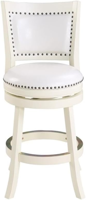 Bristol Swivel Counter Stool - Distressed Cream