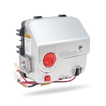 water heater gas valve