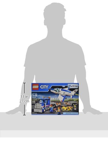 Amazon.com: LEGO City Space Port 60079 Training Jet Transporter