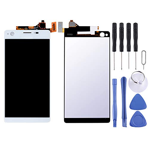 JIJIAO Peças de reposição para reparo de visor LCD + painel de toque para Sony Xperia C4 (preto) Peç