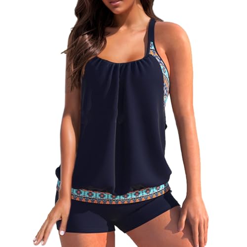 Bañadores Mujer Talla Grande Trajes De Baño Reductor Barriga Traje De Baño Tops Y Braguitas Tankinis Push Up Deportivo Bañador Reductores Menstrual Tankini Natación Con Relleno Swimwear Bikinis Oferta
