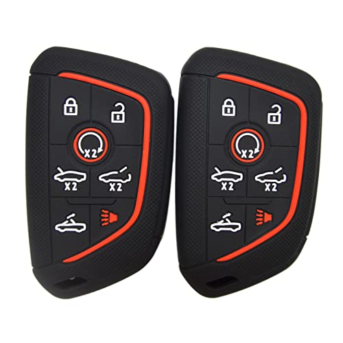 Coque silicone pour clé Corvette C8 évite les rayures de votre télécommande 7 boutons