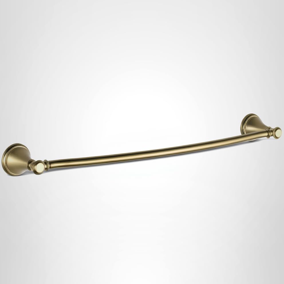 DELTA Cassidy Towel Bar, Champagne Bronze Bathroom Towel Holder