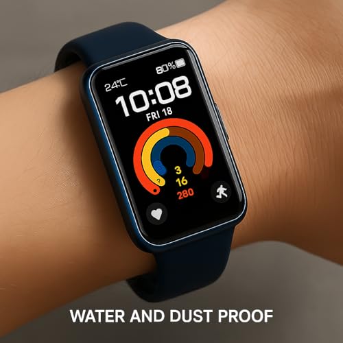 Image of Kapture Straps Compatible with Huawei Band 10 /8 /9, Huawei band 9 Strap TPU Watch Straps - Quick Release Watch Bands Soft Waterproof Watch Strap for Men Women