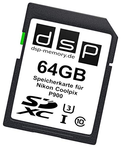 64GB Ultra Highspeed Speicherkarte für Nikon
