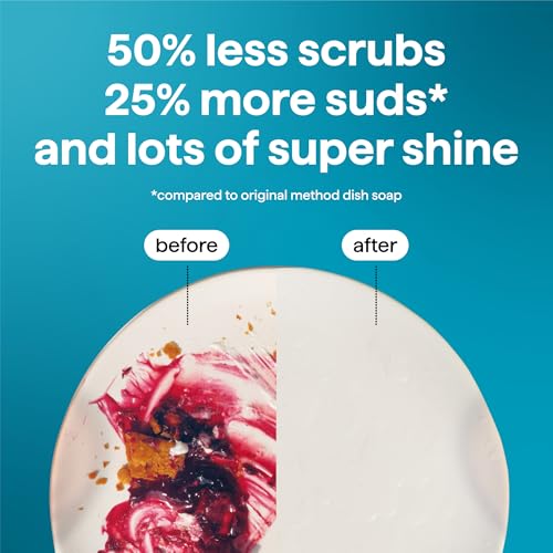 Image of method Super Shine Liquid Dish Soap Refill, Dewy Daze Scented, 48 fl oz