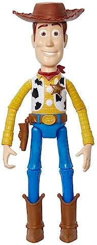 Pixar Toys Woody Large Action Figure, Posable with Authentic Detail, Toy Collectible, 12 Inch Scale