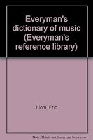 Everyman's Dictionary of Music B0000CLILP Book Cover