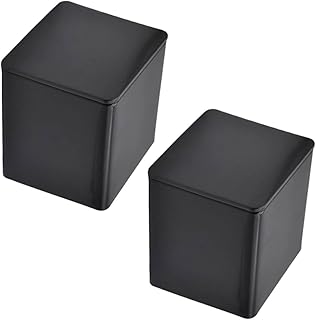 2pcs Airtight Food Storage Loose Leaf Tea Storage Enamelware Tea Canister Sugar Cansiter Airtight Foods Storage Jar Metal Tea Jar Cookie Tin Tea Containers Flour Household Tinplate