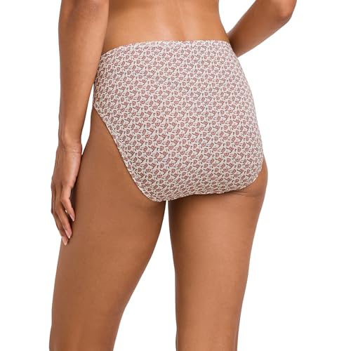 Image of Jockey Women's Underwear Supersoft French Cut - 3 Pack, Purple Haze Floral Wish /Sandy Shimmer /Twilight Sands, 9