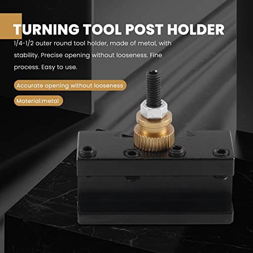 Mini lathe quick change tool post porte-outils multifonction 6 pièces tour - 4