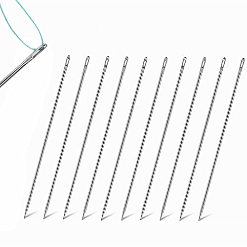 Aiguilles à tapisser de 15,2 cm YEQIN en acier inoxydable pour couture à la main x10