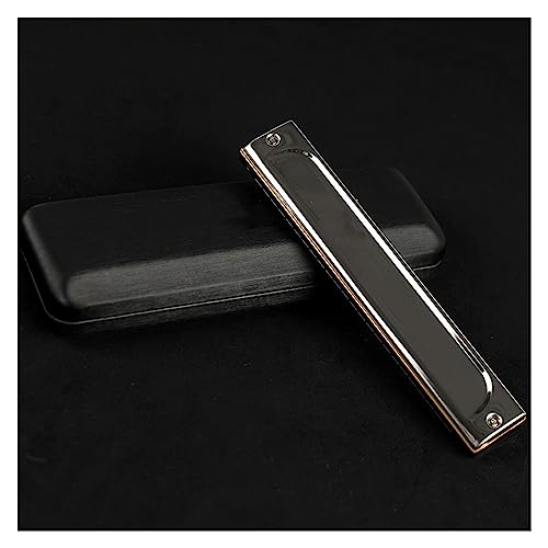 PacuM Harmonica par Instrument Key Harmonica Harmonica 24 Hole C Key Performance Harmonica Single Hole Single Tone Harmonica - Les Beatles, Paul McCartney, John Lennon, RIngo Starr, George Harrison PacuM Harmonica par Instrument Key Harmonica Harmonica 24 Hole C Key Performance Harmonica Single Hole Single Tone Harmonica – Image 3