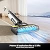 W12SE Aspirapolvere Lavapavimenti Senza Fili, Lavasciuga Lava e Aspira Pavimenti, Autopulente, Autonomia, Autonomia 45 min, Anti-intreccio capelli, Disinfezione Elettrolitica, 1.15L Doppio Serbatoio