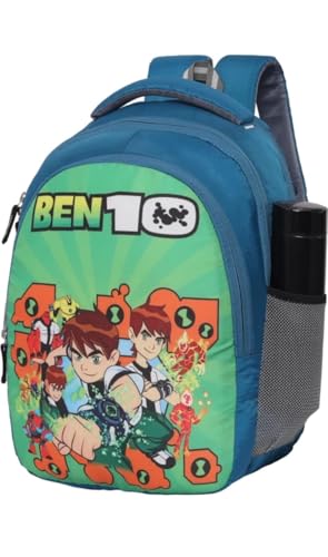 Image of perfect star Combo pack of 2 Motu Patlu School bag & Lunch bags Branded Tution Carry on Tote Nursery kids bag 1st to 5th std 30 L Backpack Tiffin bag (sky Blue)