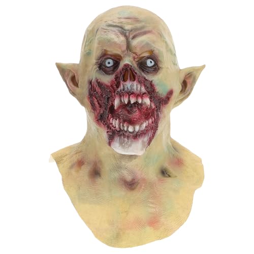Masque Halloween vampire latex adulte déguisement horreur cosplay