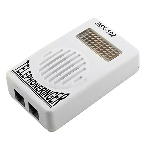 Uxcell RJ11 Socket Loud Telephone Ring Speaker and Ringtone Amplifier for Landline Telephone