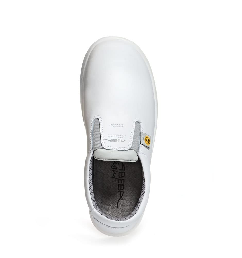 ABEBA 7131132 X-LIGHT ESD Loafer, O2, FO, SRC, Weiß, Größe 35