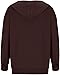 Womens Long Sleeve Open Front Zip Up Hoodies Drawstring Cardigan Hooded Sweatshirt Fashion Sweaters with Pockets (Coffee,XX-Large)