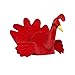 Forum Novelties Men's Plush Turkey Hat, Red, One Size