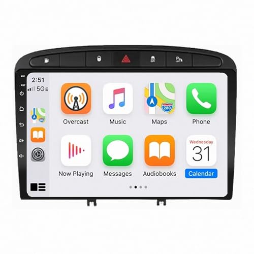 Pantalla Carplay para Peugeot 308 que soluciona los problemas de navegación