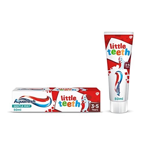 Aquafresh Kids T/Paste Little Teeth Tube 3-5Y, 50 ml – Ansicht 3
