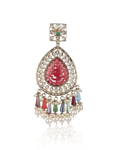 Women's Coloured Tear Drop Earrings, Elegant Design