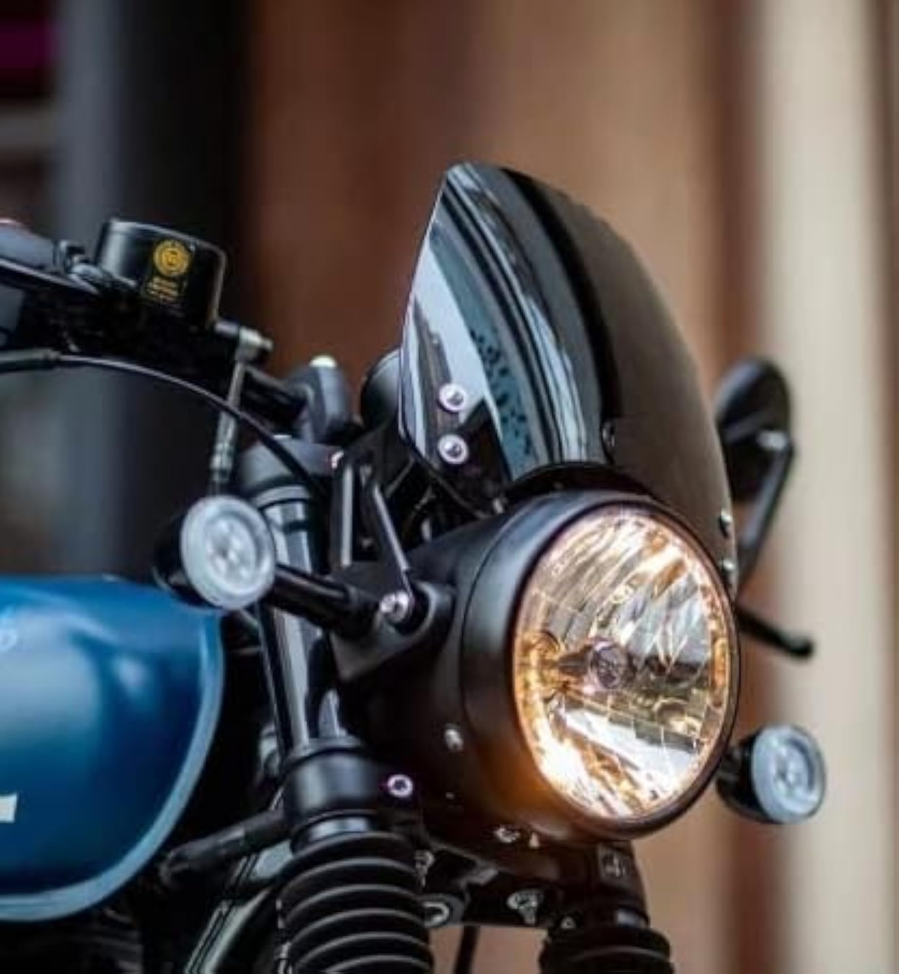 Unbreakable Headlight Bolt Visor Protector for Bikes
