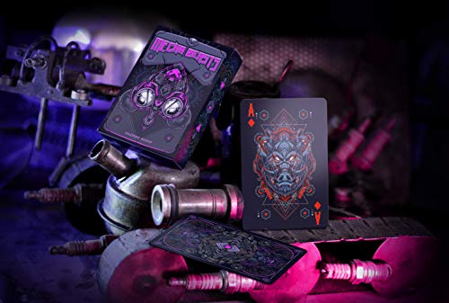 Naipes Mecha Beasts Póker por Gent Supply miniatura 4