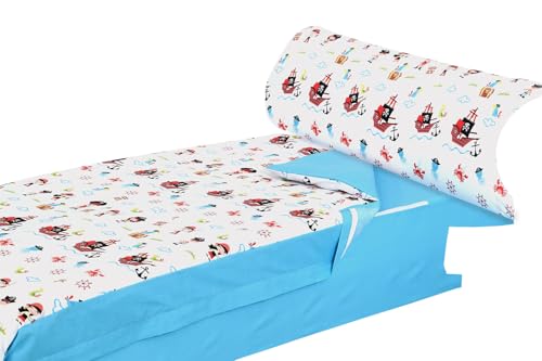 Montse Interiors, S.L. Saco nórdico Estampado con Cremallera y Bajera Ajustable (Jack, para Cama de 90x190/200)