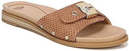 Dr. Scholl's Shoes Women's Originalist Slide Flat Sandal,Honey Sunset Snake Print,6.5 | Image 3