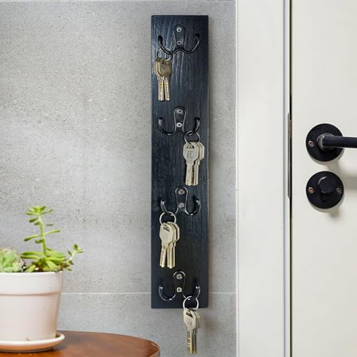 Yohsnor Vertical Key Holder Wall Mount - Stylish Home Decor