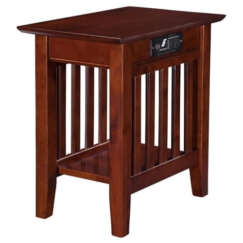 Pemberly Row PR-667500 End Table Coffee Accent Table Rectangle In Wood cover