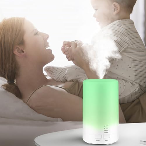 Difusor aromático eléctrico 70ml USB con luces LED miniatura 5