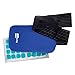 Theramed Ice Pack for Injuries - Gel Ice Pack Reusable with Straps - for Back Pain, Neck Pain, Knees, Ankles Elbows, Medium, 11