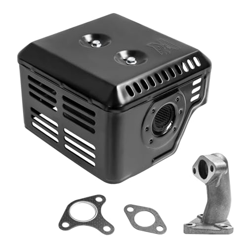 Parts Camp GX240 Muffler Exhaust Assembly Fits for Honda GX240 GX270 8HP 9HP Engine Motor Harbor Freight Predator 301cc engine