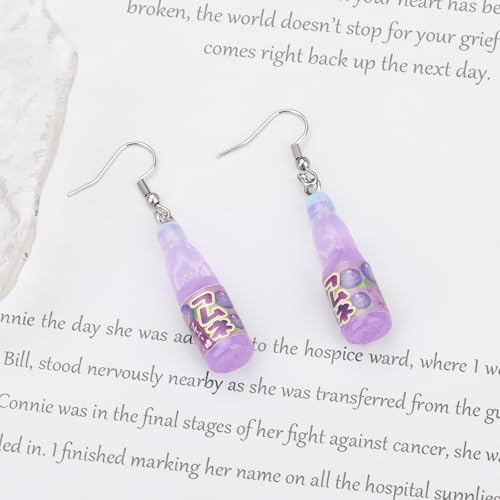 Korean-Pop Earrings Soda pop Music Matching Birthday Party Friendship BFF Gifts for Fans Decor Halloween Outfits2