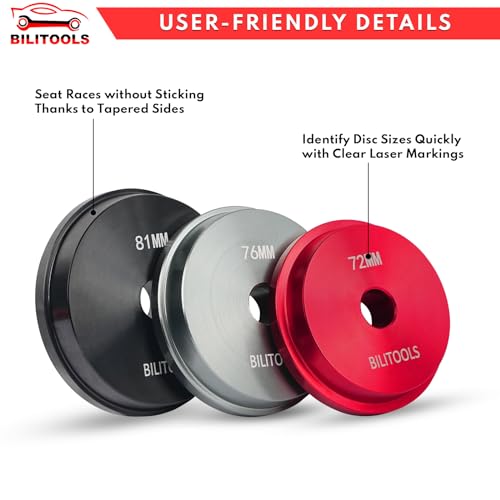 image for BILITOOLS Bearing Press Kit, 10 Piece Bearing Race and Seal Driver Set