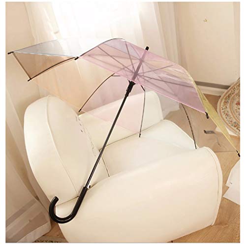 Guarda-chuva de arco-íris JUSTDOLIFE guarda-chuva automático à prova de vento com alça longa para de