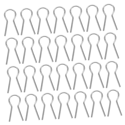 ULDIGI High Temperature R-Type Burn Needles 100pcs Pottery Kiln Hanging Pins Nonstick Durable for Ceramic Firing