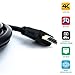 QualGear High Speed HDMI 2.0 Cable with Ethernet (3 Feet) - 100% OFC Copper, 24K Gold Plated Contacts, Triple-Shielded. Supports 4K Ultra HD, 3D, 18 Gbps, Audio Return Channel(QG-CBL-HD20-3FT), 1 Pack