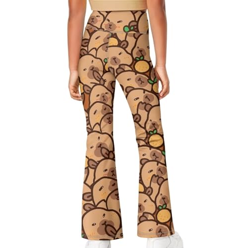 Ystardream Stylish Girls Flare Leggings with Pockets for Teen Girls Bootcut Dance Casual Pant4