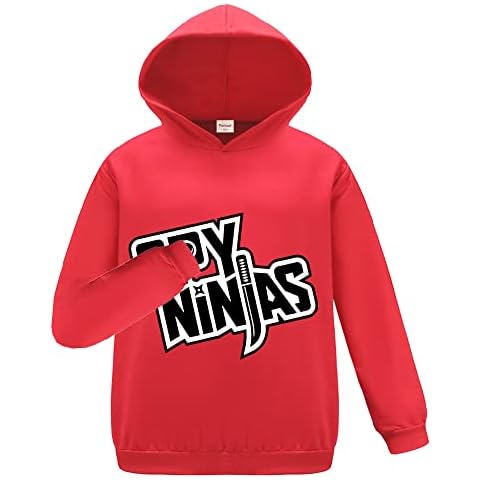 Forlcool Kids Black Hoodie Cotton Jumper Cover