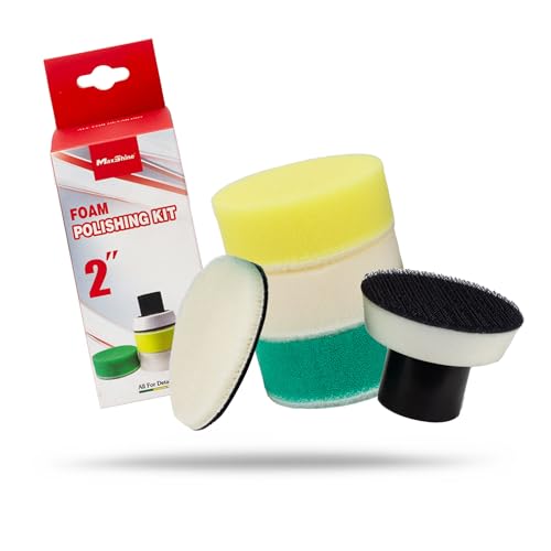 Kit de polissage Mousse Maxshine pour effacer les rayures de carrosserie
