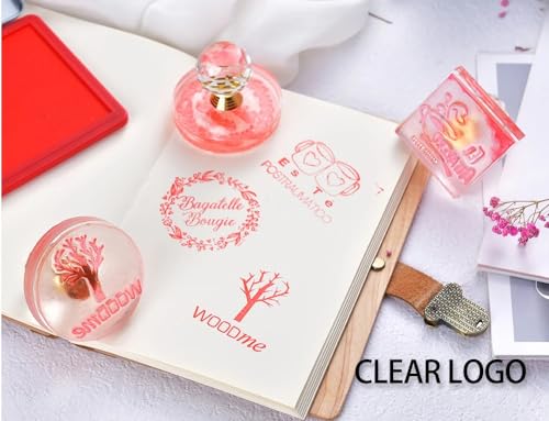 Personalized Stamp,Custom Rubber Stamp with logo Name For Address Stamps Address,Business,Soap DIY Craft