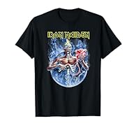 Iron maiden design. Official Iron Maiden Merchandise Iron Maiden T-Shirts for Men, Women, Boys and Girls, Iron Maiden Band T-Shirt, Iron Maiden Shirt Lightweight, Classic fit, Double-needle sleeve and bottom hem