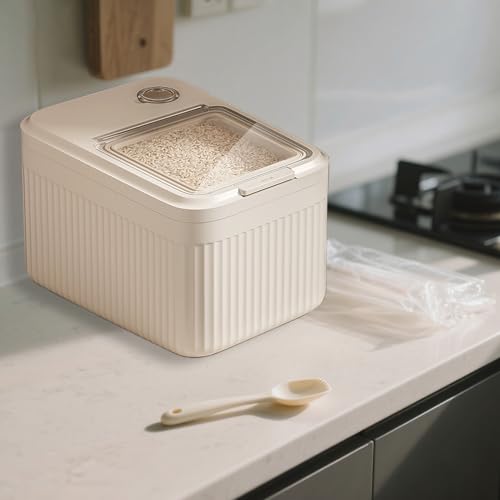 Miniatura 3 de Genérico Almacenamiento De Comida Para Mascotas, Recipiente Hermético Almacenamiento, Dispensador Golosinas Resistente Para Cocina Despensa Garaje